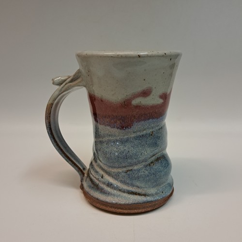 Click to view detail for #230716 Mug,Blue/Gray $19